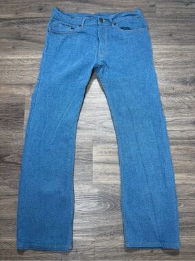 Men's M Tailor Straight Leg Stretch Jeans Blue Denim Approx W30 L28